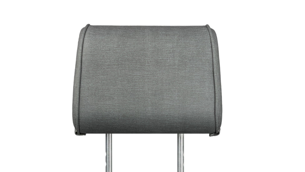 The Headrest Safe Co. The Vulcan Bundle Left-Hand Driver Bundle, Cloth, Dark Gray, HRBUNDGC01LH