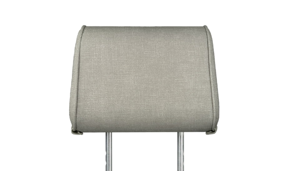 The Headrest Safe Co. The Vulcan Bundle Left-Hand Driver Bundle, Cloth, Light Gray, HRBUNLGC01LH