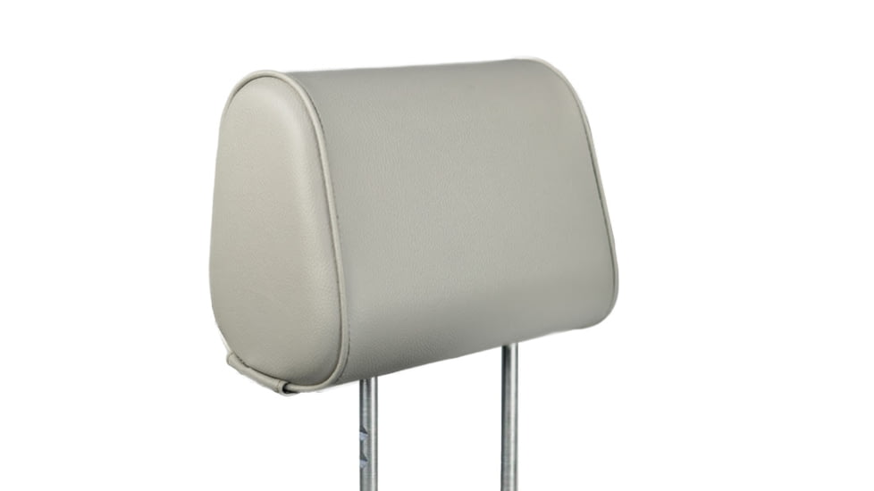 The Headrest Safe Co. The Vulcan Bundle Left-Hand Driver Bundle, Leatherette, Light Gray, HRBUNLGL01LH