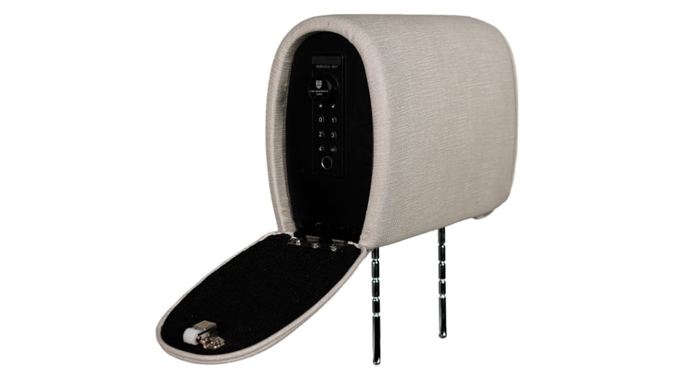 The Headrest Safe Co. Slide Bundle, Cloth, Light Gray, HRSLIDEBUNLGC03