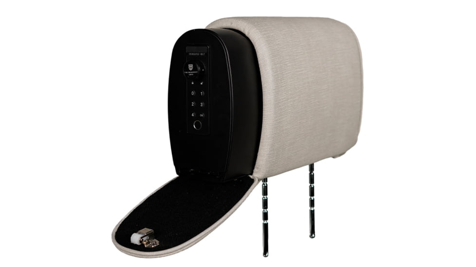 The Headrest Safe Co. Slide Bundle, Cloth, Light Gray, HRSLIDEBUNLGC03