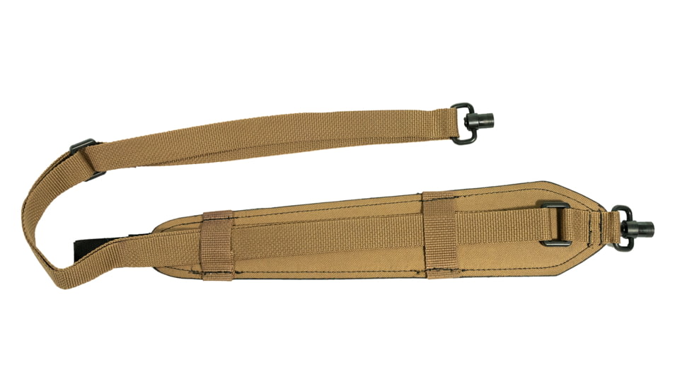 The Outdoor Connection w/Talon Swivel Padded Super Sling, Coyote Brown, AD-90402