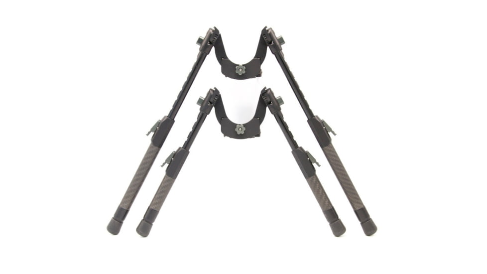 Tier One Evolution Bipod - Carbon M Lok 7in, Black, T1BECM180