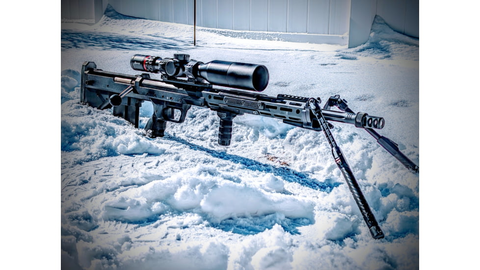 Tier One Evolution Bipod Blaser - Carbon Tilt Picatinny 9in, Black, T1BECTP230B