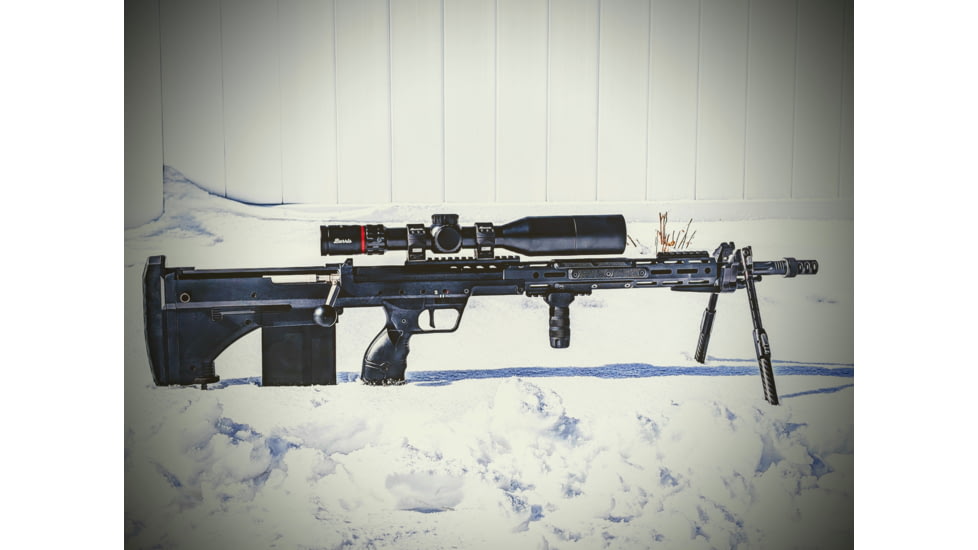 Tier One Evolution Bipod Blaser - Carbon Tilt Picatinny 9in, Black, T1BECTP230B