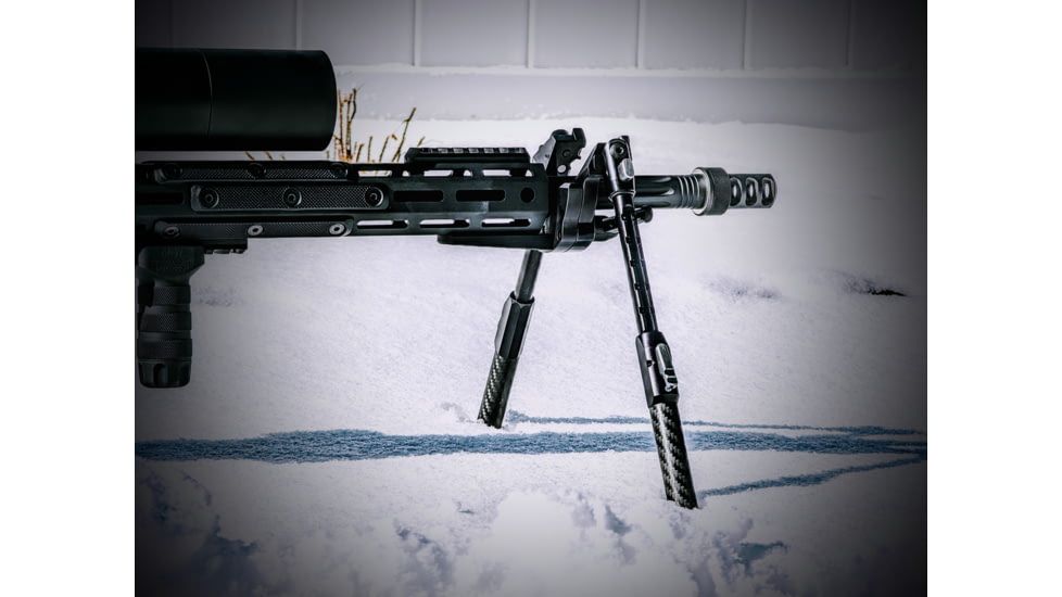 Tier One Evolution Bipod Blaser - Carbon Tilt Picatinny 9in, Black, T1BECTP230B