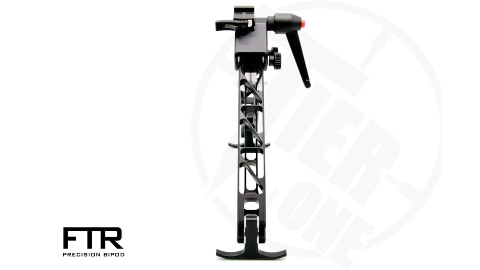 Tier One FTR Bipod Grey Aluminum Freeland fit, T1FTRAFG