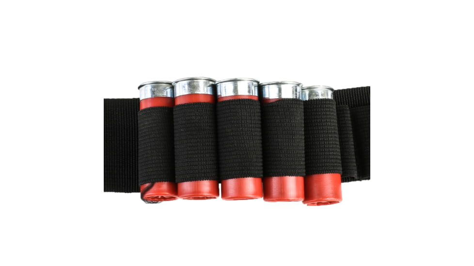 Tiger Rock 16-Round Dual-Point Sling w/Shotgun Shell Holder, Black, SH016