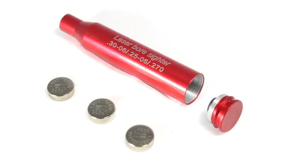 Tiger Rock .30-06/.25-06/.270 Cartidge Laser Bore Sighter, Red, LBS3006