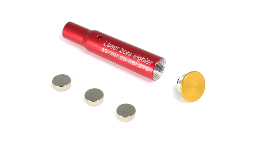 Tiger Rock .30-30/.25-06/.270 Cartidge Laser Bore Sighter, Red, LBS3030