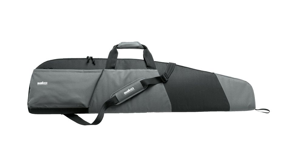 Tikka Logo Soft Gun Case 52'' Scoped Rifle Dark Green/orange