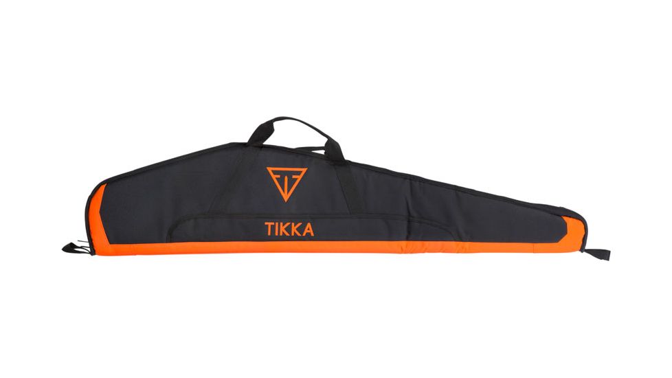 Tikka X-logo Soft Gun Case 49'' Scoped Rifle Black/orange