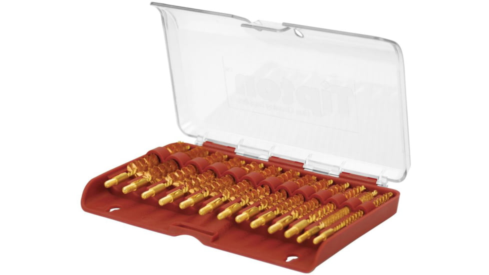 Tipton 13-Piece Best Rifle Bore Brush Set, Bronze, 402173