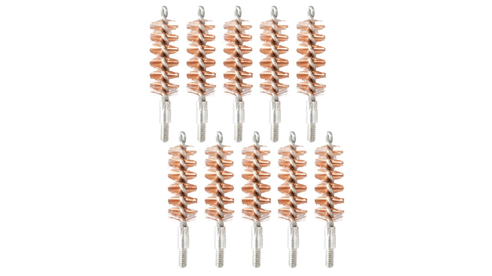 Tipton .44 Caliber Handgun Bronze Bristle Bore Brushes, Bag of 10, 335060