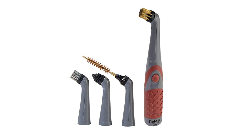 Tipton Power Clean Electric Gun Cleaning Brush Kit, 4 Pieces, 110127