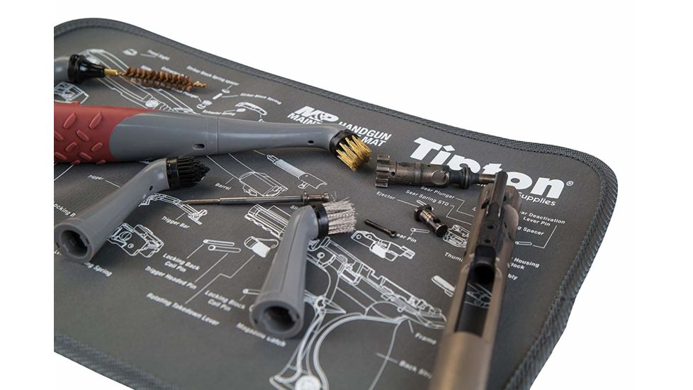 Tipton Power Clean Electric Gun Cleaning Brush Kit, 4 Pieces, 110127