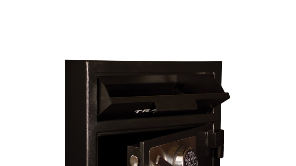 Tracker Safe Double Door Steel Deposit Safe, Black, DS302020DD-ESR