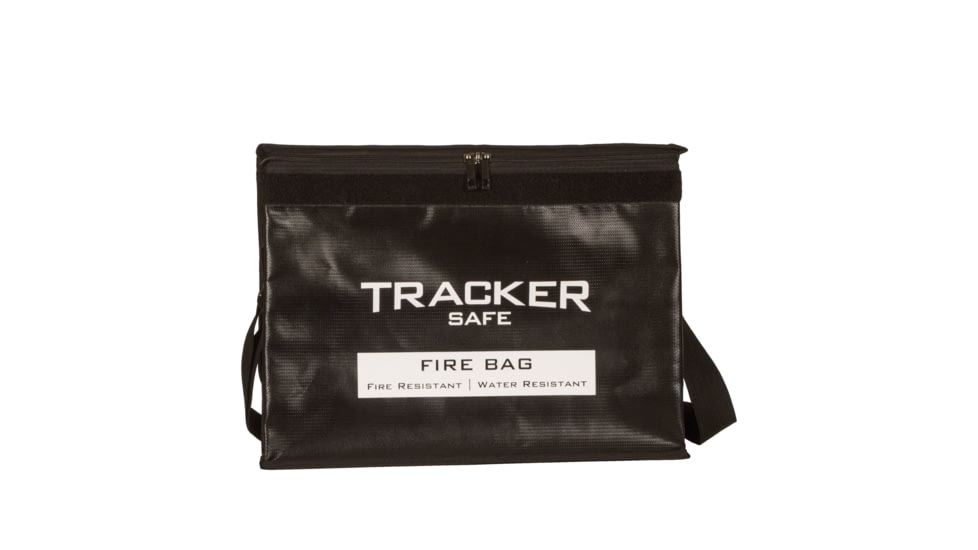 Tracker Safe Fire/Water Resistant Bag, Extra Large, Black, FB1612