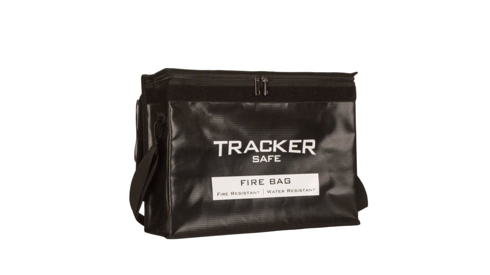 Tracker Safe Fire/Water Resistant Bag, Extra Large, Black, FB1612