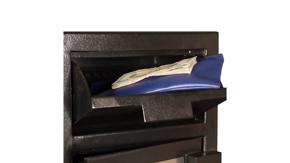 Tracker Safe Steel Deposit Safe w/Hopper, Black, DS201414-ESR
