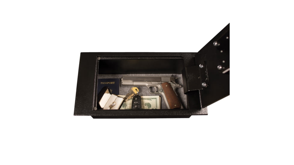 Tracker Safe Steel Floor Safe w/Key Lock, Black, FS051508-K
