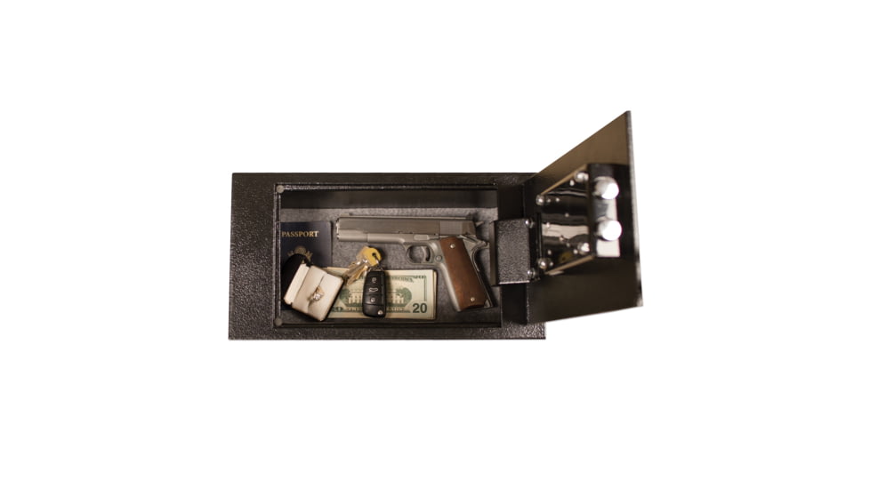 Tracker Safe Steel Floor Safe w/Key Lock, Black, FS051508-K
