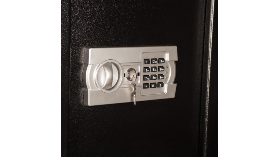 Tracker Safe Steel Wall Safe w/E-Lock, Black, WS211404-E