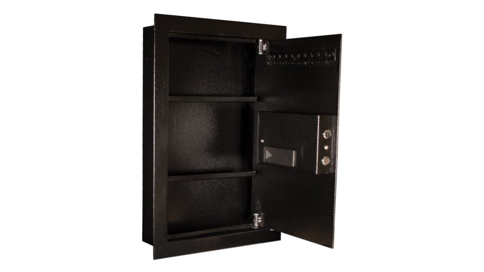 Tracker Safe Steel Wall Safe w/E-Lock, Black, WS211404-E