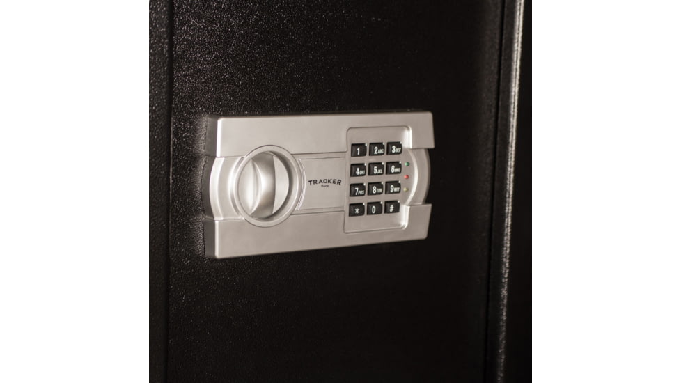 Tracker Safe Steel Wall Safe w/E-Lock, Black, WS211404-E