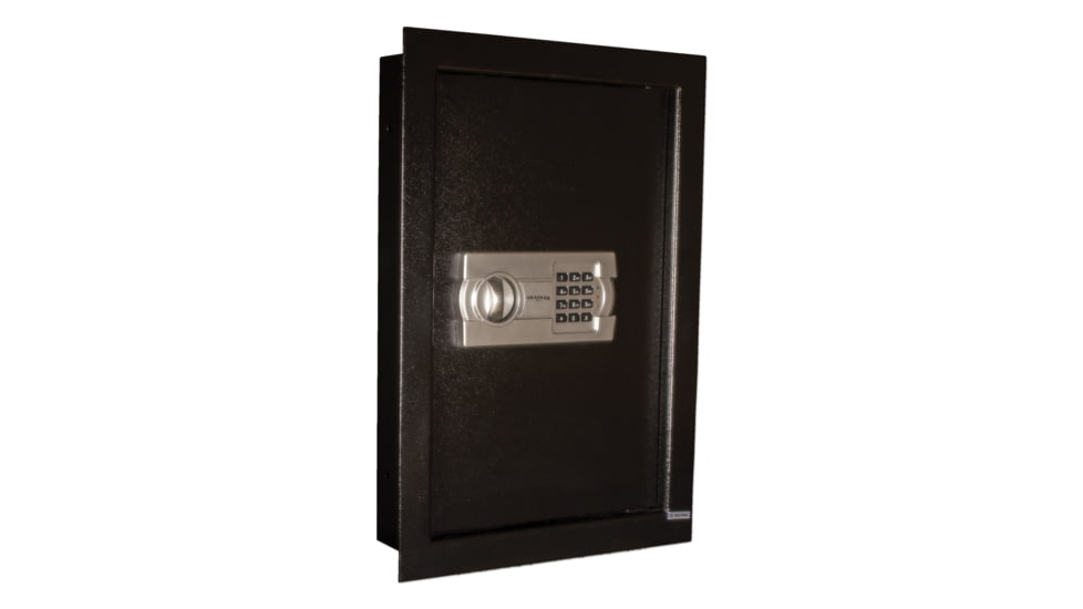 Tracker Safe Steel Wall Safe w/E-Lock, Black, WS211404-E