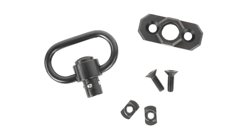 Trinity Force M-Lok QD Sling Mount, Black, QDMLK