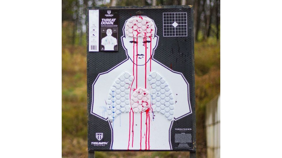 Triumph Systems Folded Threat Down Silhouette - Humanoid, 0315-01-002