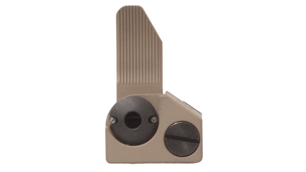 Troy Top Mounted Deployable Front Sight, Front Tactical w/M4 Style Housing, Flat Dark Earth, SSIG-FBS-FMFT-00