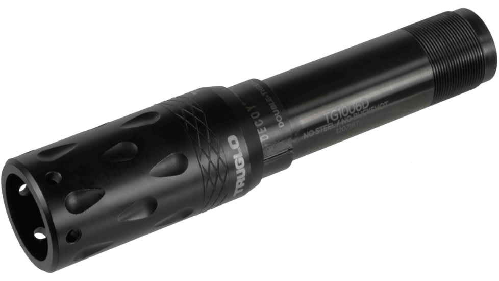 TruGlo Double Threat Dove Dual-Position Choke Tube, Invector Plus, Black, TG-TG1006D