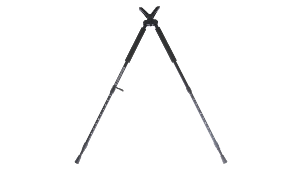 TruGlo Solid Shot Bi-pod 21''-40'' Black W/neoprene Hndle, TG-TG8920XB
