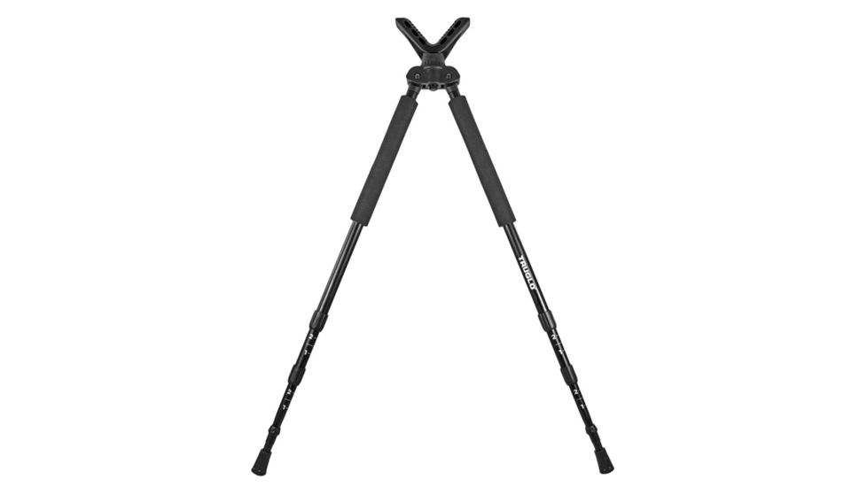 TruGlo Solid Shot Bi-pod 21''-40'' Black W/neoprene Hndle, TG-TG8920XB
