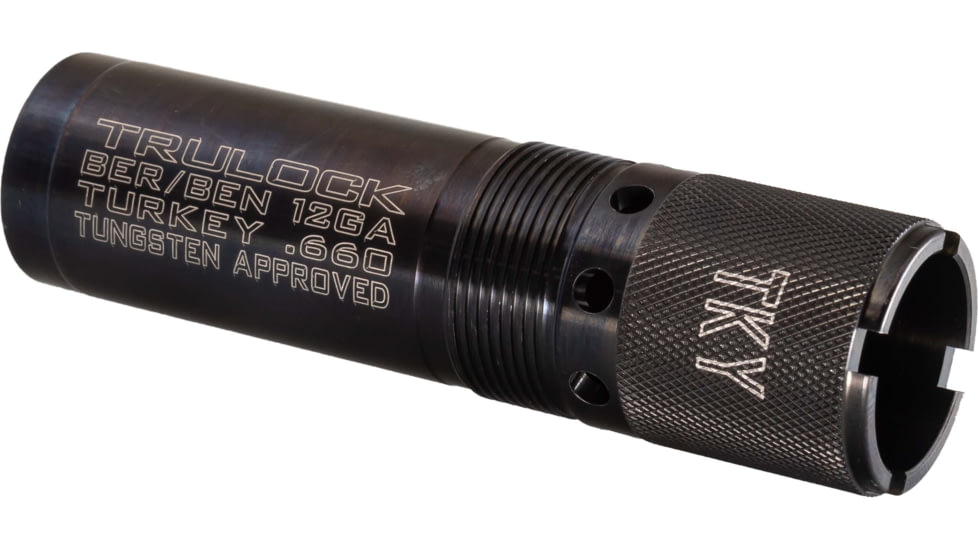 Trulock Beretta/Benelli 12 Ga Pinhoti Turkey, Ported, Black, .660in, PINBER12660P