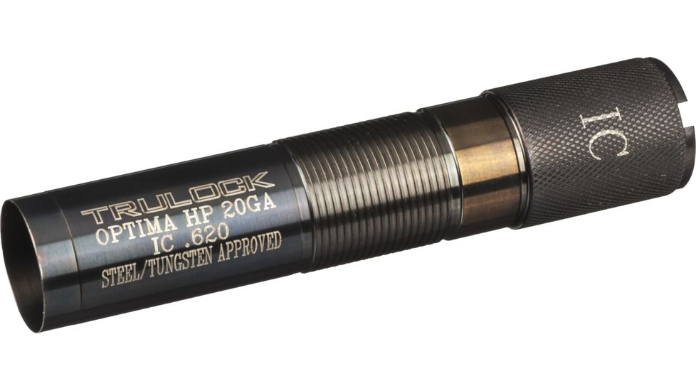Trulock Beretta Optima HP Precision Hunter 20 Ga. Choke Tube Black, Small, Improved Cylinder PHOHP20620