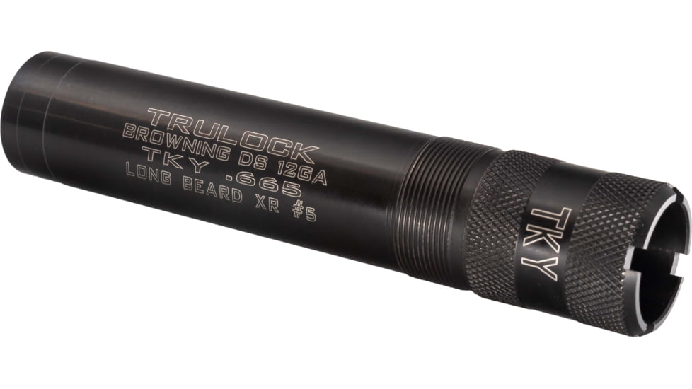 Trulock Browning Invector DS 12 Ga Long Beard Turkey, Black, .665in, LB5DS12665