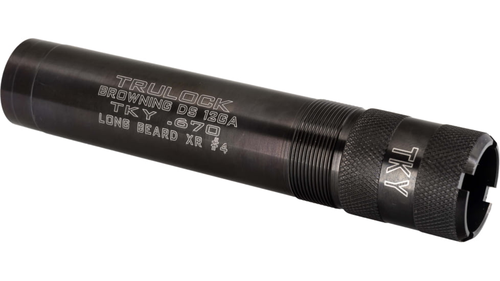 Trulock Browning Invector DS 12 Ga Long Beard Turkey, Black, .670in, LB4DS12670