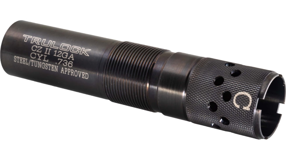 Trulock CZ II Precision Hunter, Ported 12 Ga, Black, Cylinder, PHCZII12736P