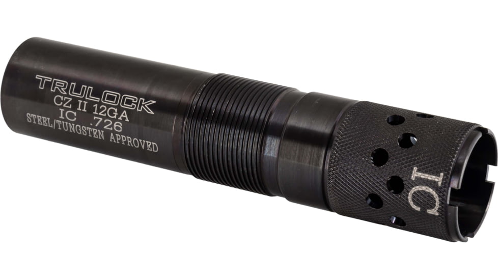 Trulock CZ II Precision Hunter, Ported 12 Ga, Black, Improved Cylinder, PHCZII12726P