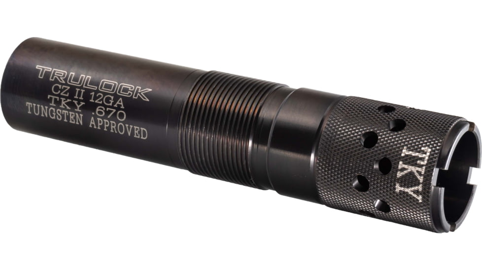 Trulock CZ II Precision Hunter, Ported 12 Ga, Black, Turkey, .670in, PHCZII12670P