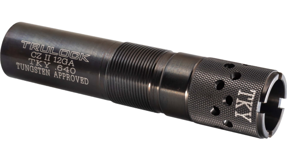 Trulock CZ II Precision Hunter, Ported 12 Ga, Black, Turkey, Card Shooting, .640in, PHCZII12640P