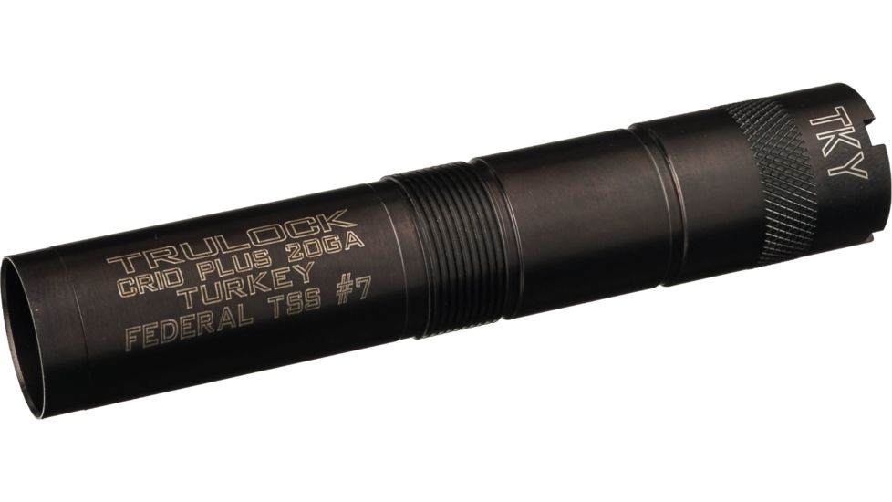 Trulock Federal 7 Turkey Choke Tube, Benelli Crio Plus 20 gauge, Black, Small, F7TCRP20565