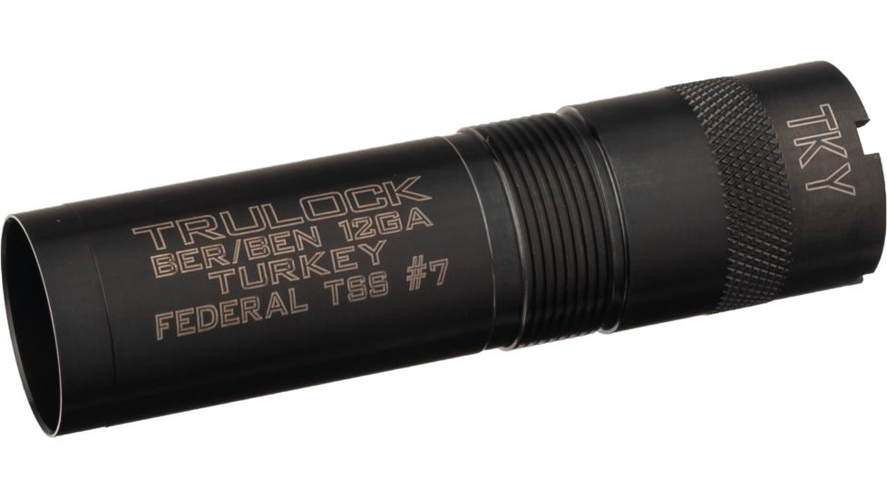 Trulock Federal 7 Turkey Choke Tube, Beretta 12 gauge, Black, Small, F7TBER12650