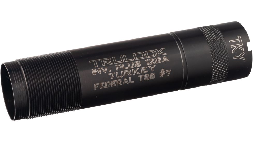 Trulock Federal 7 Turkey Choke Tube, Invector Plus 12 gauge, Black, Small, F7TIP12650