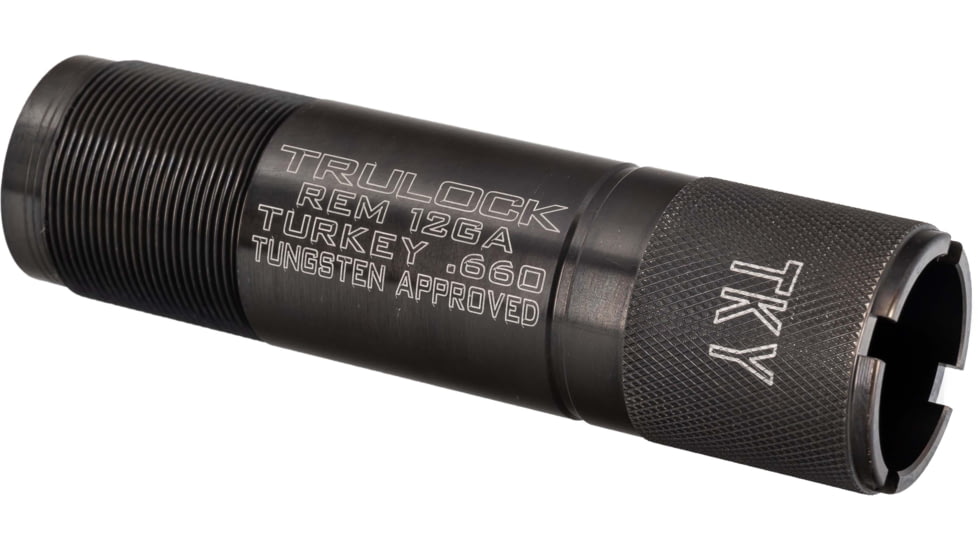 Trulock Remington 12 Ga Pinhoti Turkey, Black, Turkey, .660in, PINREM12660