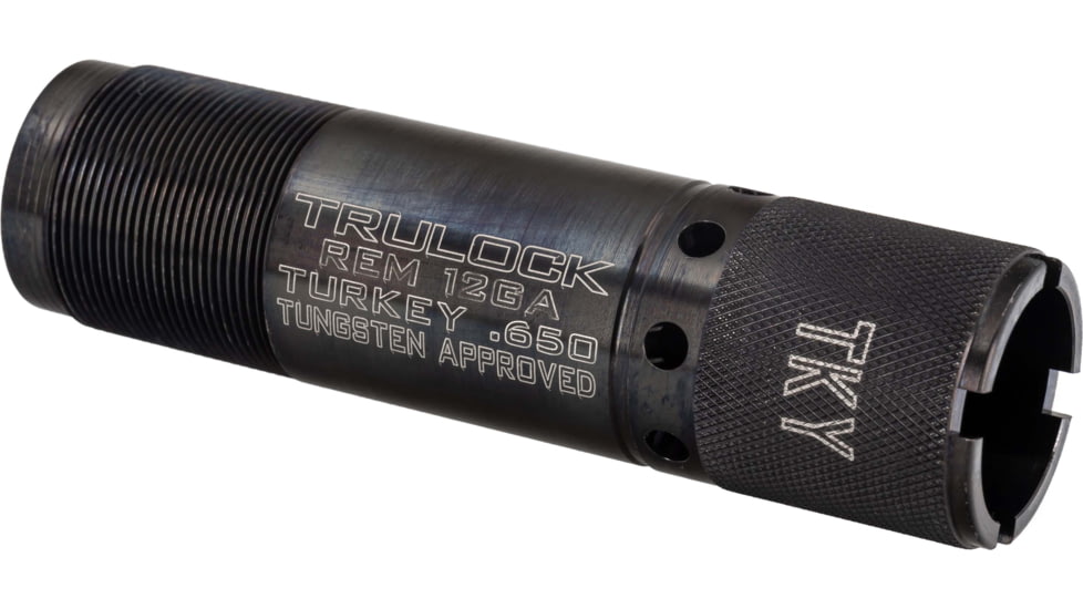 Trulock Remington 12 Ga Pinhoti Turkey, Ported, Black, Turkey, .650in, PINREM12650P
