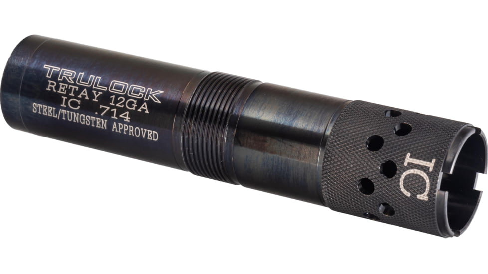 Trulock Retay Precision Hunter, Ported 12 Ga, Black, Improved Cylinder, PHRTY12714P